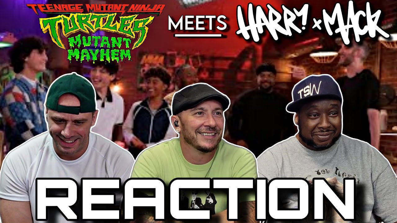 ЭТО МАКАЛАНДЖЕЛО!!!! Гарри Мак | Фристайл для актёрского состава TMNT Mutant Mayhem РЕАКЦИЯ!!!