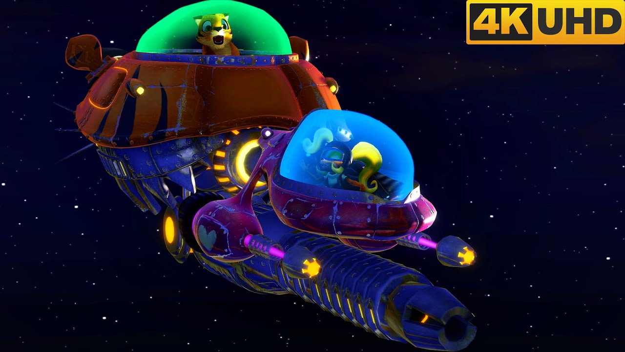 Crash Bandicoot 3 N. Sane Trilogy (Boss 4. N. Gin) No Damage [4K