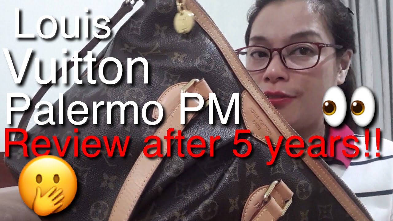 ❤️REVIEW - Louis Vuitton Palermo PM 