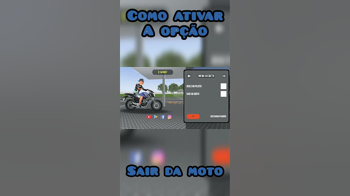 opção como sair da moto. moto wheelie 3D #viraliza