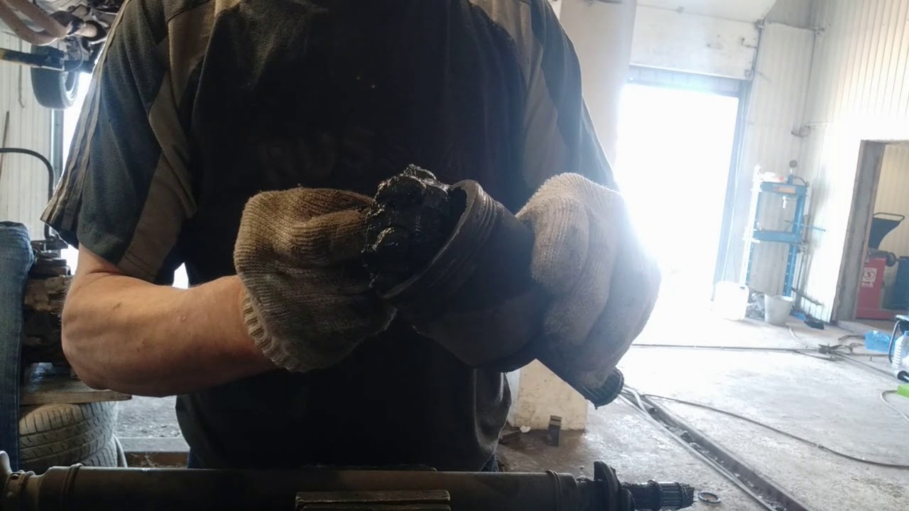 Замена пыльника внутренней гранаты ВАЗ и как понять что граната скоро ...