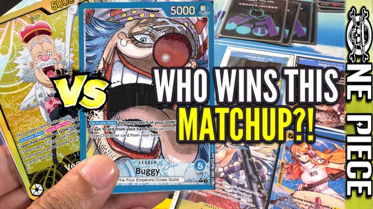 VEGAPUNK JUST GOT A HUGE BUFF! | Vegapunk Vs Buggy (OP10/EB02) | One Piece TCG Gameplay