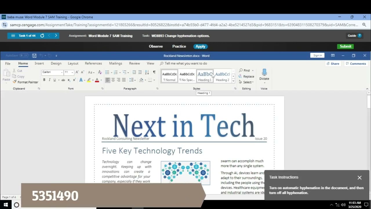 Word Module 7 Sam Training | Word Module 7: Illustrating Documents with Graphics