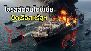 บุกโจมตีเรือสินค้าสหรัฐฯ อย่างอุกอาจ - โจรสลัดอินโดนีเซียต้องเผชิญกับจุดจบอันเลวร้าย!