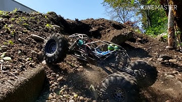 Custom RC Rock Bouncer 1st test in dirt since upgrades