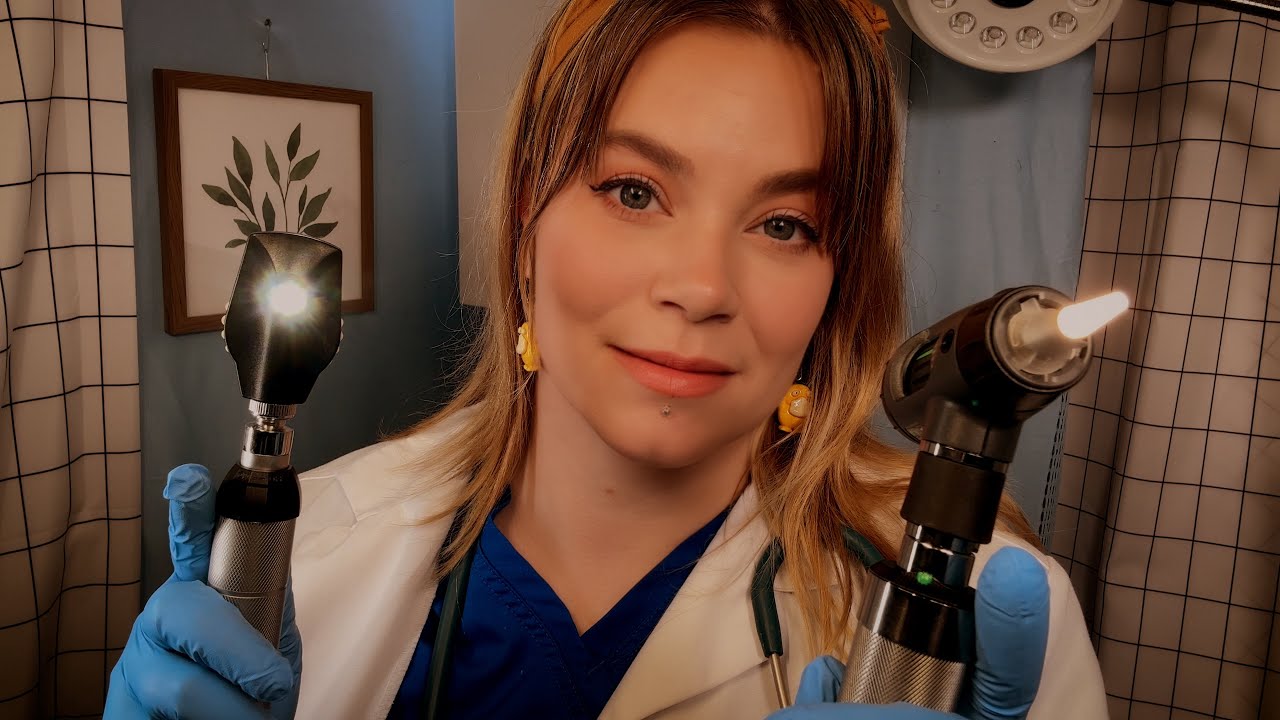 ASMR Head to Toe Full Body Check-up | Getting Your Flu Shot | Medical Roleplay