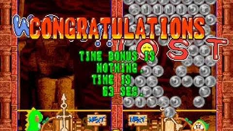 Bust-A-Move 2 (player vs computer) Ending (PSX).