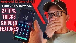Samsung Galaxy A12  27 Tips Tricks U0026 Hidden Features Android 12 One Ui 41