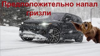 Range Rover Sport  ремонт алюминиевой двери