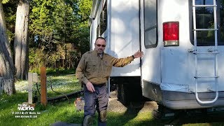 Troubleshooting a Stuck Lippert Rack and Pin Style RV Slide Out  Bonus WWII Camp Hayden Overview
