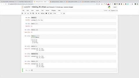 04 14 Indexing 2D Arrays