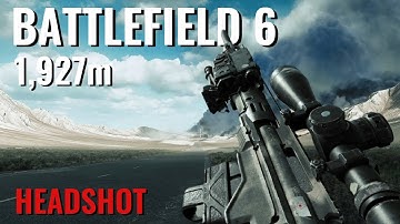 Battlefield 6 - 1,927m Headshot