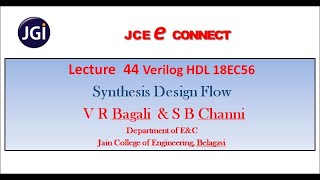 Lecture44 Synthesis Design Flow