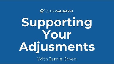 Supporting Your Adjustments with Jamie Owen