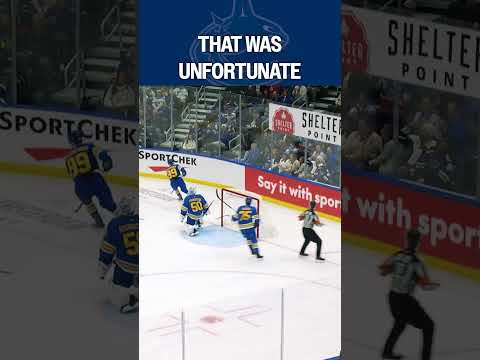 Pretty hard to score with a broken stick 💔