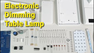 Electronic Dimming table Lamp kit for soldering practice - IcStation Product