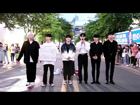 [AQA_아큐아] 220528 홍대공연 자기소개 Members, introduce ourself