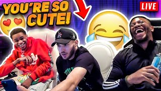 Adin Ross SUS Freestyle With YBN Almighty Jay and Zias! [FULL STREAM]
