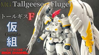 ガンプラ　ＭＧ 1/100 トールギス Ｆフリューゲル ＥＷ 仮組をしました。Tallgeese　プレミアムバンダイ