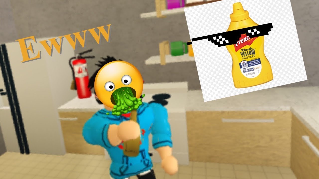 When I make contact with mustard