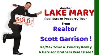 Top Lake Mary Realtor Scott Garrison | Regency Park | 2521 Grassy Point Dr #207, Lake Mary FL 32746