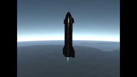 simple rocket 2 animation starship belly flop