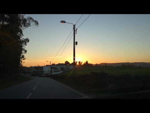 Passando em Gondifelos ao p&ocirc;r do Sol &mdash; Vila Nova de Famalic&atilde;o &mdash; 15 de Mar&ccedil;o de 2019