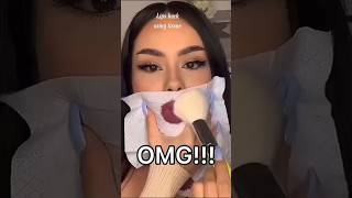 Lipstick Hack Using Tissue Paper