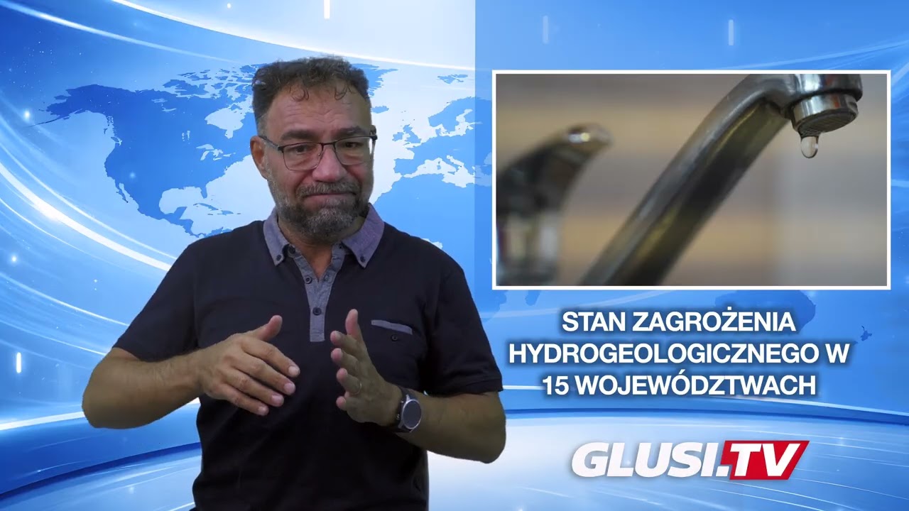 Stan zagrożenia hydrogeologicznego w 15 województwach