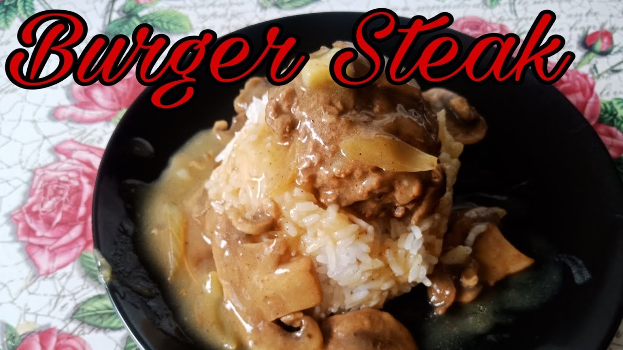 How To Make Burger Steak Ala Jollibee