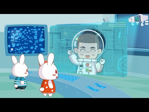 Assista a 兔小贝儿歌 826 太空宇航员｜兔小贝Beckybunny｜儿歌大全｜儿童歌曲｜卡通｜动画｜童谣｜Nursery Rhymes no YouTube