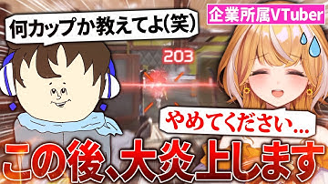 【APEX】セクハラしまくってた野良が"企業所属のVTuber"で大炎上しました...
