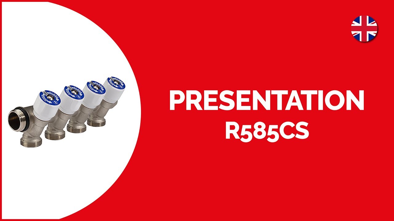 Presentation modular manifolds for domestic water ▶️ R585CS 🇬🇧 GIACOMINI