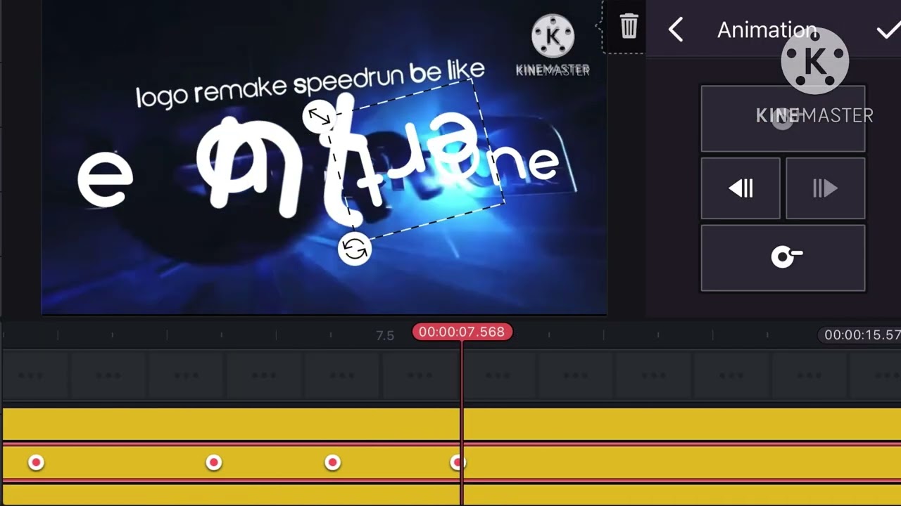 e One logo remake speedrun