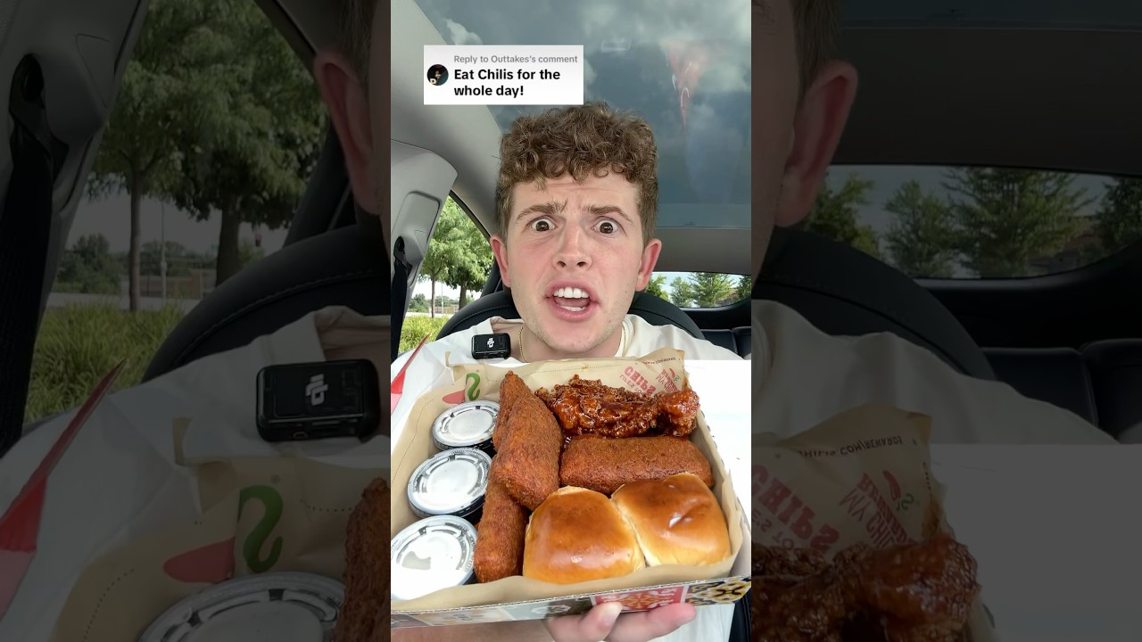 Eating The ENTIRE Chilis Menu For The Whole Day!