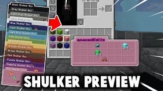 Shulker Preview For Minecraft Bedrock! (Better MCPE 0.26+)