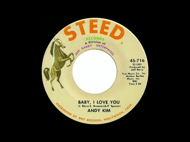 Andy Kim - Baby, I Love You (1969) - YouTube