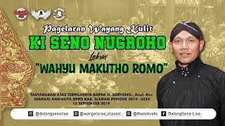 #LiveStreaming KI SENO NUGROHO - WAHYU MAKUTHO ROMO