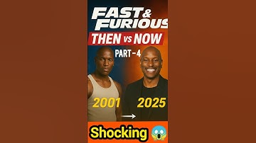 Fast & Furious Cast Toen vs. Nu | Schokkende Transformaties 2001 tot 2025 | Evolutie Deel 4