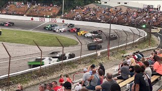 PODIUM FINISH WITH MIDWEST MODIFIED TOUR AT THE HIGH BANKS OF ANDERSON SPEEDWAY…