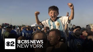 Lionel Messi fans flock to MetLife Stadium for Copa America match