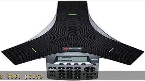 New Polycom 2200-19000-001 SOUNDSTATION Duo Conference Phone with North America Power Supply