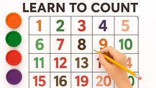 ✨ Counting Numbers 1–10 for Kids 🔢 | Easy Number Learning | Fun Maths Video for Children 🌈👶 screenshot 5