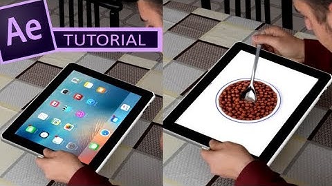 EAT FROM TABLET Zach King Style   After Effects VFX Tutorial