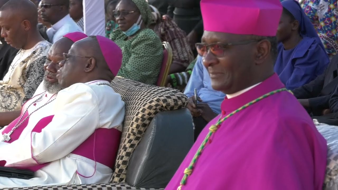 Kabinda : Célébration du Sacre de Mgr Félicien Ntambue Kasembe, CICM