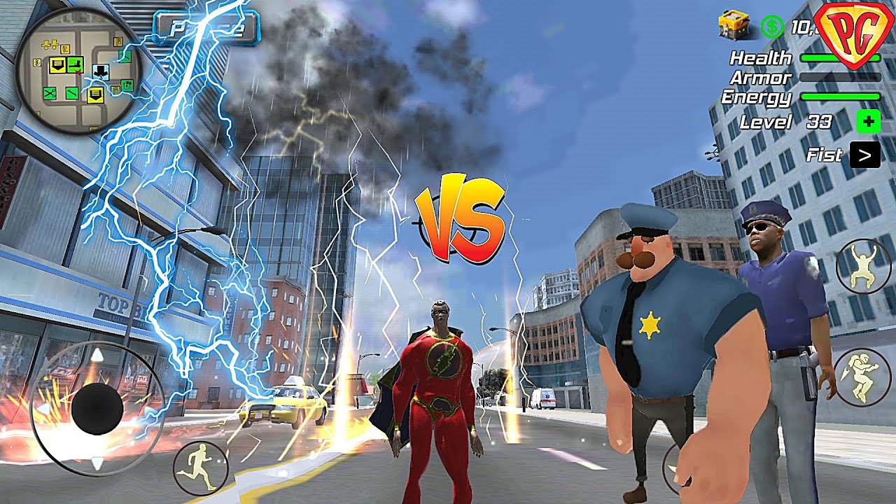 Amazing Powerhero : New York Gangster #27 Storm Vs Police