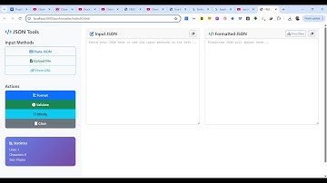 Build a JSON Editor to Format, Validate & Minify JSON in Browser Using HTML & JavaScript