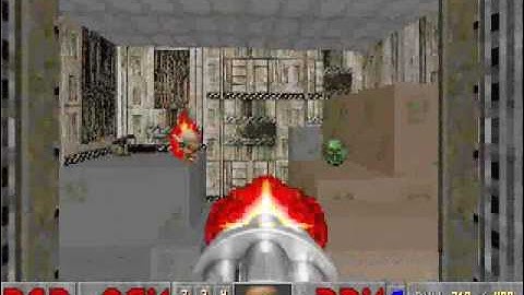 Bashe Plays Doom 2 - Map13: Downtown