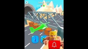 Shape-shifting Funny Race All Levels Gameplay Walkthrough Master Level #1431 BeamNG.drive #Shorts