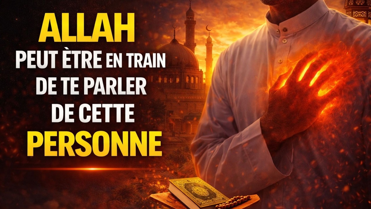 Le message d’Allah à propos de la personne qui hante votre coeur